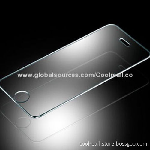 Tempered-glass Screen Protector for iPhone 5/5S/4/4S, High-transparency